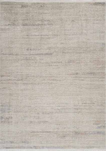 Peru Serisi Bej Gri Yumuşak Dokulu Makine Halısı AP-8432