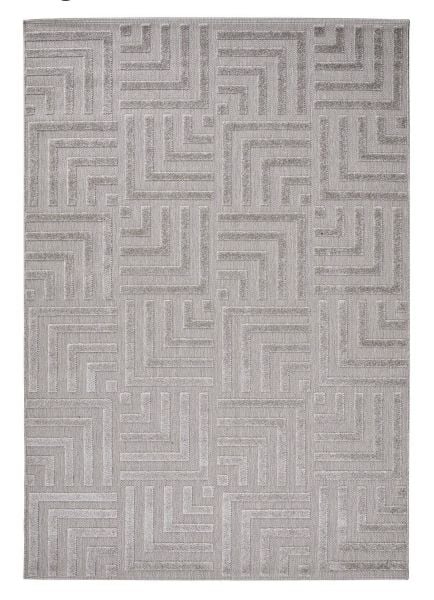 Ahsen Serisi Hav Toz Vermeyen Antialerjik Gri Renk Halı MH-03