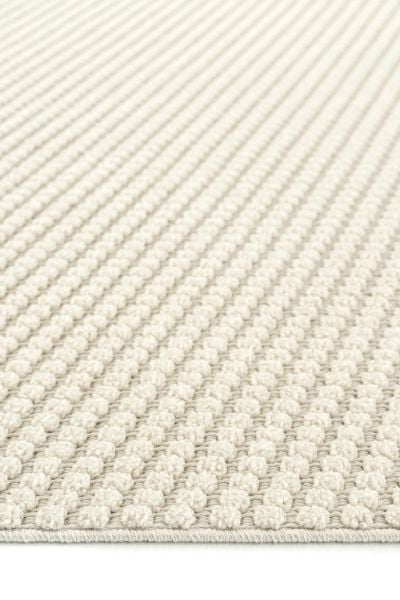 Mabel Serisi Bej Kaymaz Tabanlı Antibakteriyel Makine Halısı L-5444