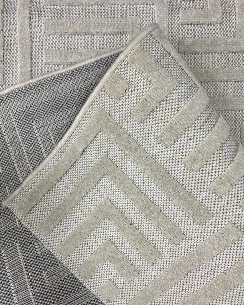 Ahsen Serisi Hav Toz Vermeyen Antialerjik Ekru Renk Halı MH-04