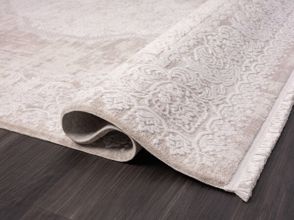 Vista Serisi Tozumaz Antialerjik Bej Renk Makine Halısı VS002A