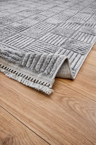 Alessa Serisi Gri Renk Dokuma Halı AP-6824