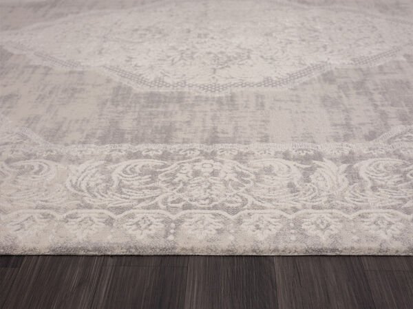 Vista Serisi Tozumaz Antialerjik Gri Renk Makine Halısı VS002G