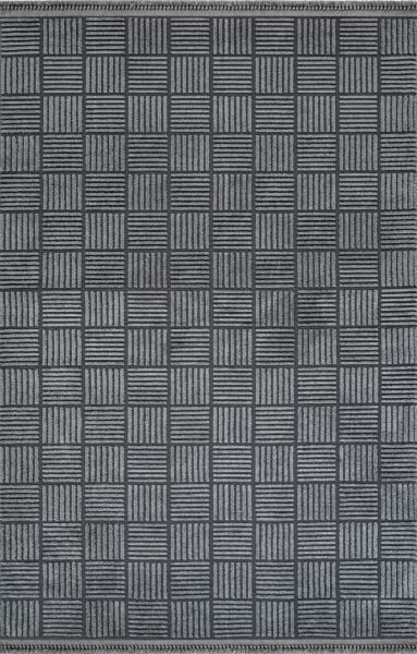 Alessa Serisi Antrasit Renk Dokuma Halı AP-6825