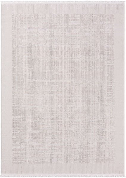 Vista Serisi Tozumaz Antialerjik Ekru Renk Makine Halısı VS003A