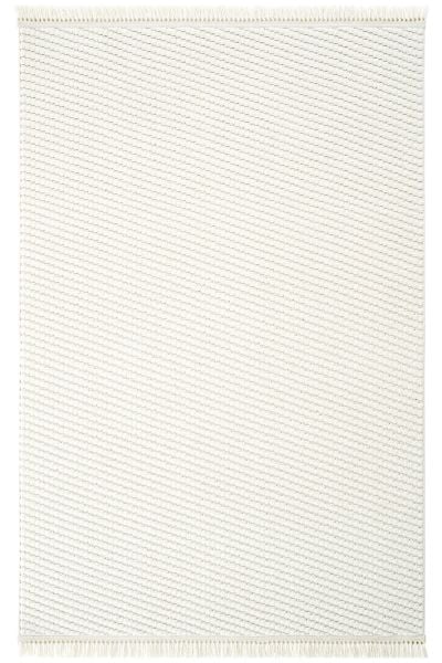 Mabel Serisi Krem Kaymaz Tabanlı Antibakteriyel Makine Halısı L-5446