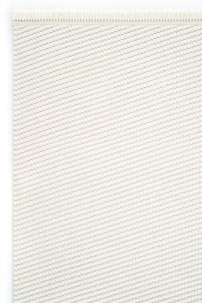 Mabel Serisi Krem Kaymaz Tabanlı Antibakteriyel Makine Halısı L-5446