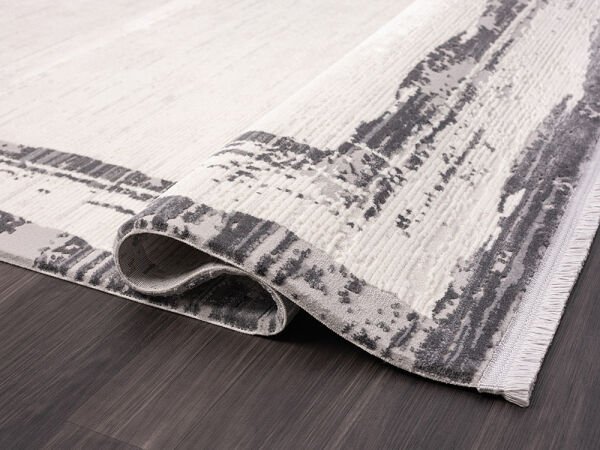 Vista Serisi Tozumaz Antialerjik Gri Renk Makine Halısı VS004G