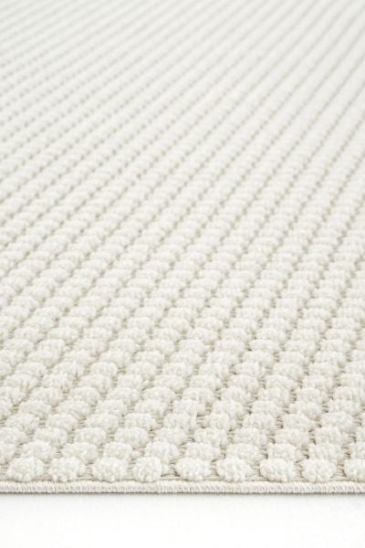 Mabel Serisi Krem Kaymaz Tabanlı Antibakteriyel Makine Halısı L-5446