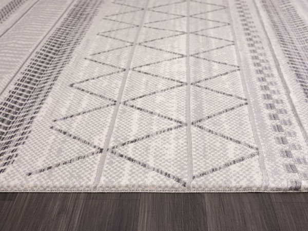 Vista Serisi Tozumaz Antialerjik Gri Renk Makine Halısı VS005G