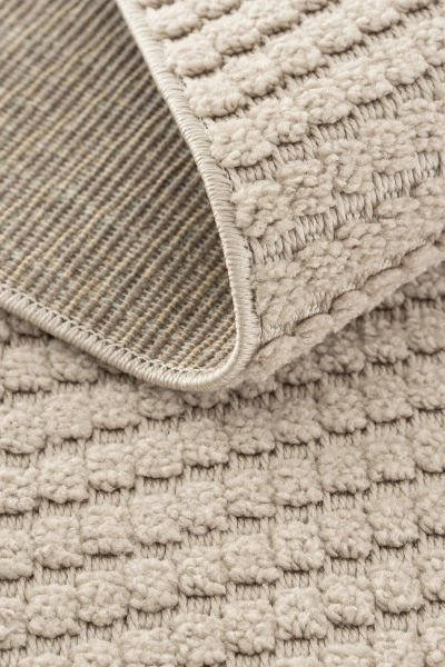 Mabel Serisi Vizon Kaymaz Tabanlı Antibakteriyel Makine Halısı L-5447