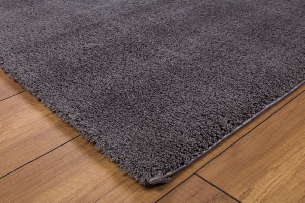 Adel Serisi Shaggy Modern Antrasit Renk Dokuma Halı LBY-1003