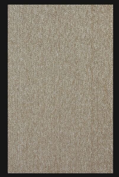 Sisal Serisi Koyu Bej Kaymaz Tabanlı Yıkanabilir Dokuma Halı EM-E901