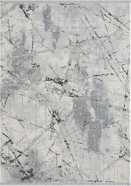 Vista Serisi Tozumaz Antialerjik Gri Renk Makine Halısı VS014G