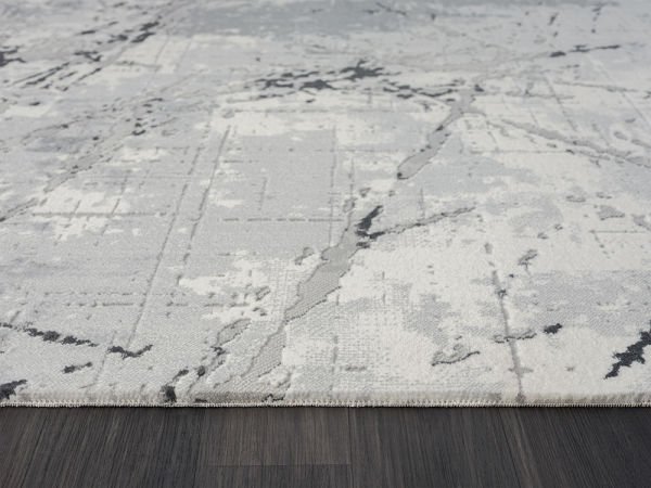 Vista Serisi Tozumaz Antialerjik Gri Renk Makine Halısı VS014G