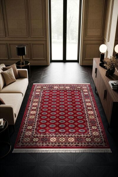 Palace Serisi Klasik Desen Yüksek Kalite Makine Halısı PL003J