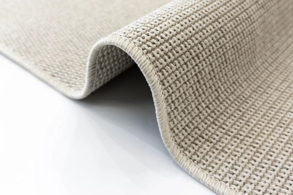 Craft Serisi Düz Krem Renk Dokuma Makine Halısı S-0462