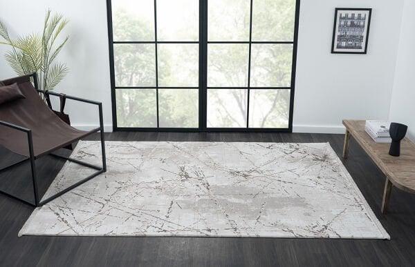 Vista Serisi Tozumaz Antialerjik Bej Renk Makine Halısı VS014K