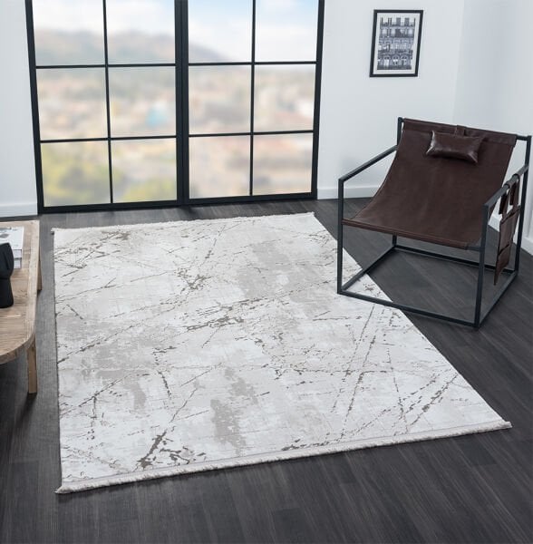 Vista Serisi Tozumaz Antialerjik Bej Renk Makine Halısı VS014K