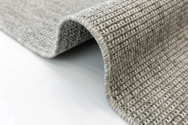 Craft Serisi Düz Gri Renk Dokuma Makine Halısı S-0463