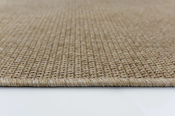 Craft Serisi Düz Bej Renk Dokuma Makine Halısı S-0464