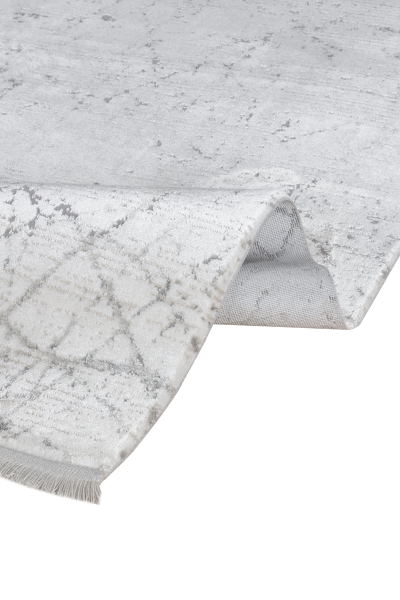 Lima Serisi Gri Renk Tozumaz Antialerjik Makine Halısı AP-6222