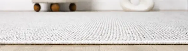 Amore Serisi Gri Krem Yumuşak Dokuma Makine Halısı S-0360G