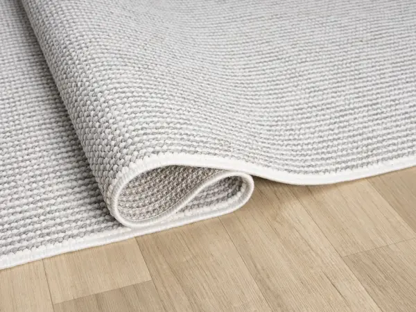 Amore Serisi Gri Krem Yumuşak Dokuma Makine Halısı S-0360G