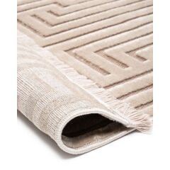 Maison Serisi Bej İskandinav Desenli Modern Halı CO-1007