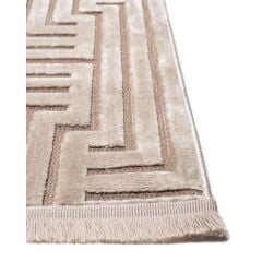 Maison Serisi Bej İskandinav Desenli Modern Halı CO-1007