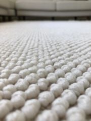 Amore Serisi Beyaz Renk Naturel Dokuma Halı TU-110