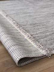 Amore Serisi Gri Renk Naturel Dokuma Halı TU-112