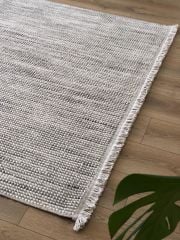 Amore Serisi Gri Renk Naturel Dokuma Halı TU-112