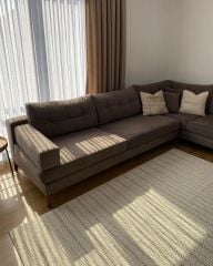 Amore Serisi Beyaz Renk Naturel Dokuma Halı TU-114