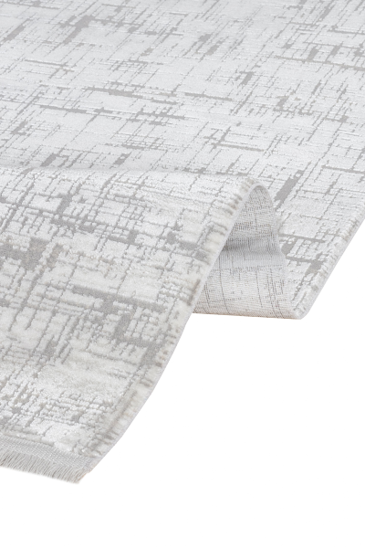 Lima Serisi Gri Renk Tozumaz Antialerjik Makine Halısı AP-6261