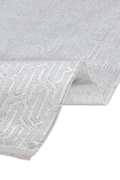 Lima Serisi Gri Renk Tozumaz Antialerjik Makine Halısı AP-6271