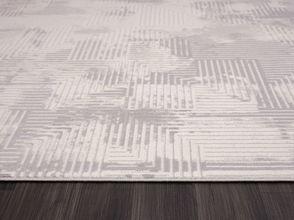 Loya Serisi Gri Renk Tozumaz Antialerjik Makine Halısı LY002G