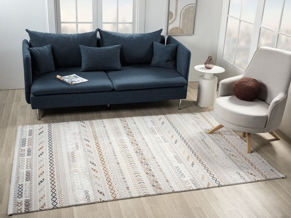 Armony Serisi Akrilik Dokuma Renkli Makine Halısı AR005A