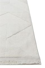 Terra Serisi Krem Yumuşak Dokulu Makine Halısı C-1009