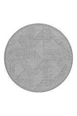 Terra Serisi Gri Yumuşak Dokulu Makine Halısı C-1010