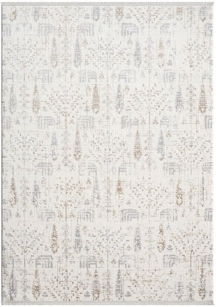 Armony Serisi Akrilik Dokuma Gri Makine Halısı AR012A