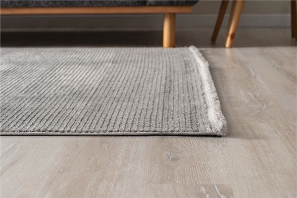 İcon Serisi Gri Yumuşak Dokulu Makine Halısı EN-2103