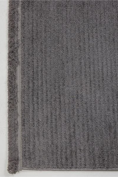 İcon Serisi Antrasit Yumuşak Dokulu Makine Halısı EN-2104