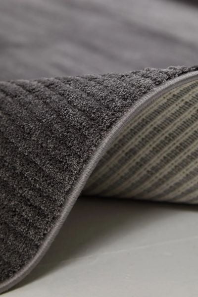 İcon Serisi Antrasit Yumuşak Dokulu Makine Halısı EN-2104