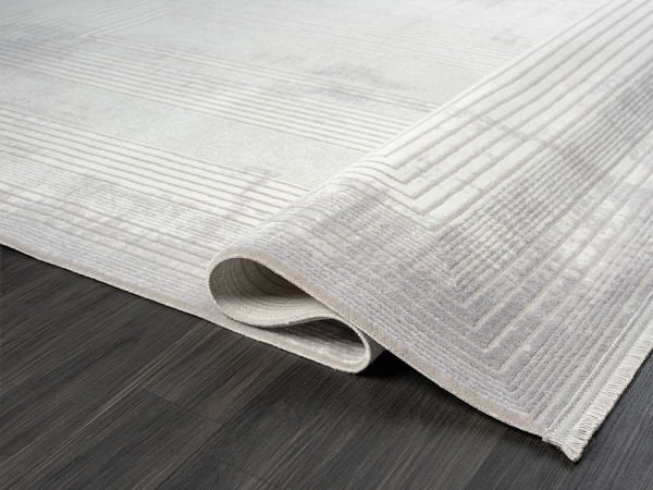 Armony Serisi Akrilik Dokuma Gri Makine Halısı AR002A