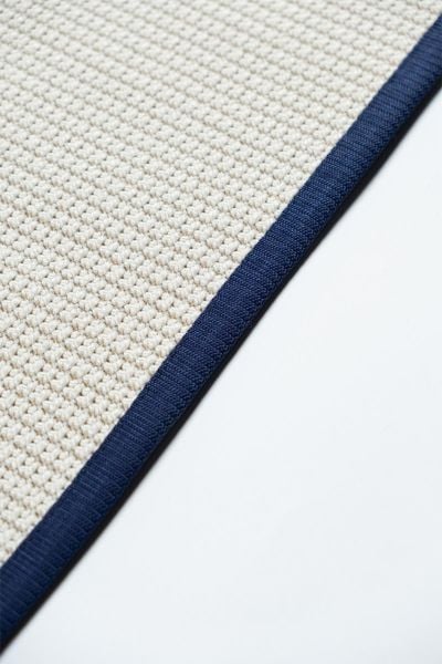 Secret Serisi Krem/Mavi Doğal Sisal Halı C-0101