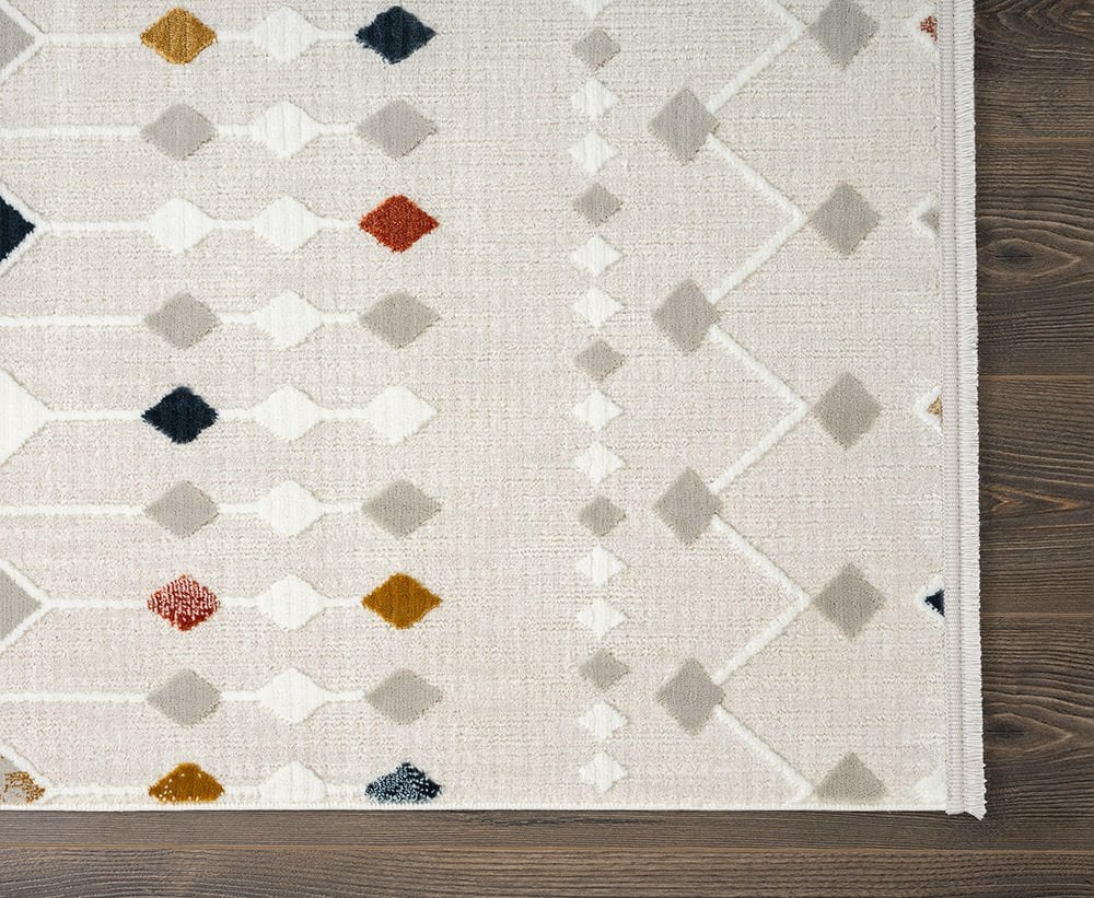 Tablo Serisi Renkli Tozumaz Antialerjik Makine Halısı TL001A