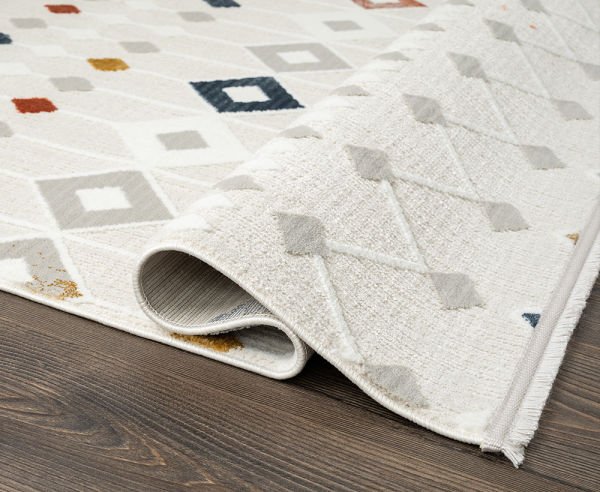 Tablo Serisi Renkli Tozumaz Antialerjik Makine Halısı TL001A