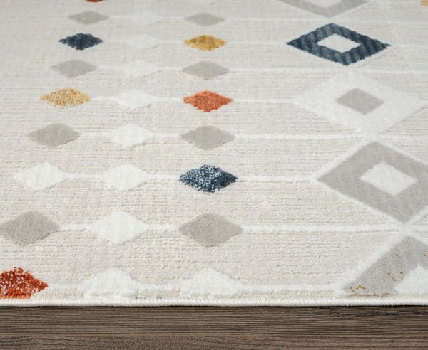 Tablo Serisi Renkli Tozumaz Antialerjik Makine Halısı TL001A