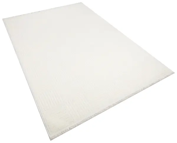 Peru Serisi Krem Renk Yumuşak Dokuma Halı T-LP01